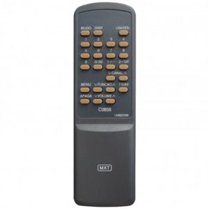 Controle Compatível TV Mitsubishi TC1492 TC1498 TC20A Ik-004A C0858