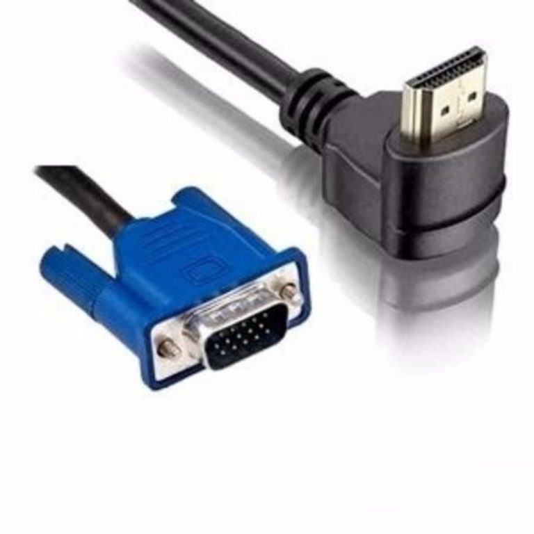 Cabo Conversor Vga Para Hdmi 2 Metros 90º – DR Music Acessórios