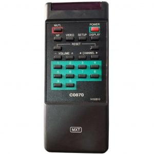 Controle Compatível TV Gradiente, Telefunken GT1415 GT2010 C0870