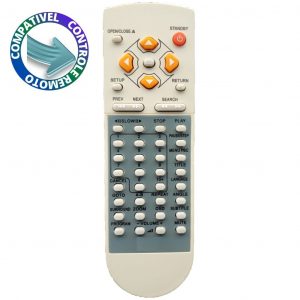 Controle Compatível DVD Philips RC2K72 C0985