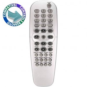 Controle Compatível DVD Philips RC2K12 C0988