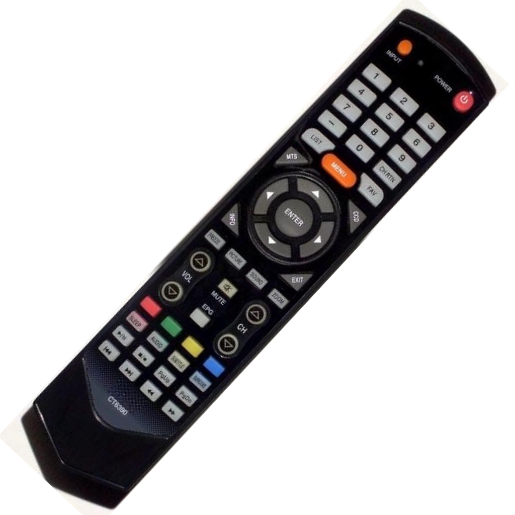 Controle Compatível TV SEMP TCL CT-6390 C01271 - Imagem 2