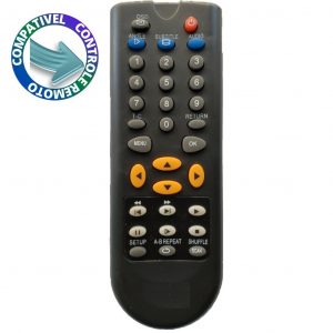 Controle Compatível DVD Philips RC0851/01 C0987