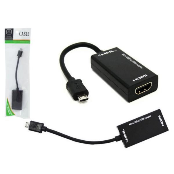 Adaptador Mhl De Hdmi Para Dispositivos Moveis