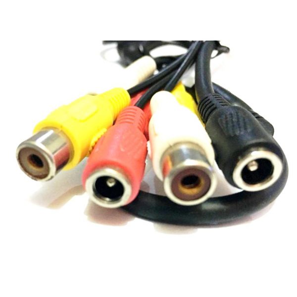 Cabo 2 Rca Fêmea Para 2 P4 Fêmea 30 Centímetros 7190207 Tblack