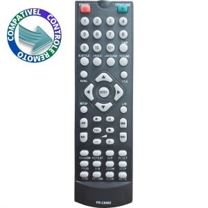 Controle Compatível DVD Lenox Sound Black  PRC-8960 C01039