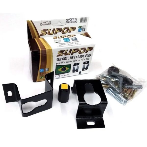Suporte Universal Para Painel TV 10" Até 100" Com Gabarito Para Furação - Image 2