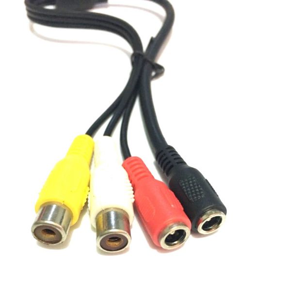 Cabo 2 Rca Fêmea Para 2 P4 Fêmea 30 Centímetros 7190207 Tblack - Image 2