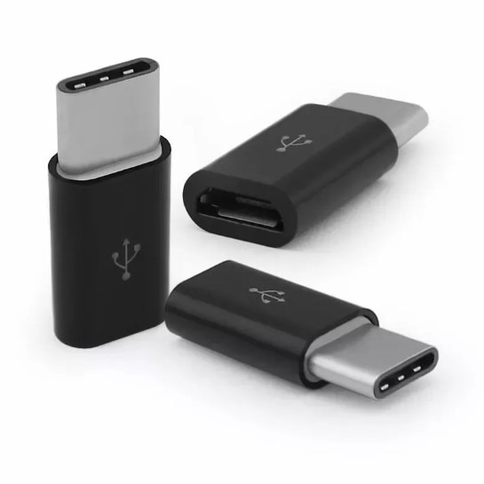 Adaptador V8 Femea Para Type C Macho - Imagem 2