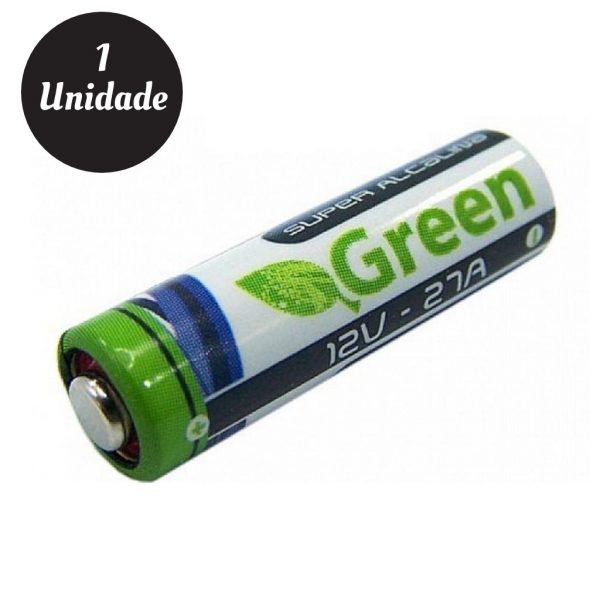 Bateria 12V 27A Alcalina Green Pack Com 1 - 013-1227
