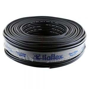 Cabo Coaxial Digital 75 OHMS Blindado Cristal - 40 Metros