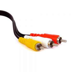 Cabo Áudio e Vídeo RCA - 35 Metros