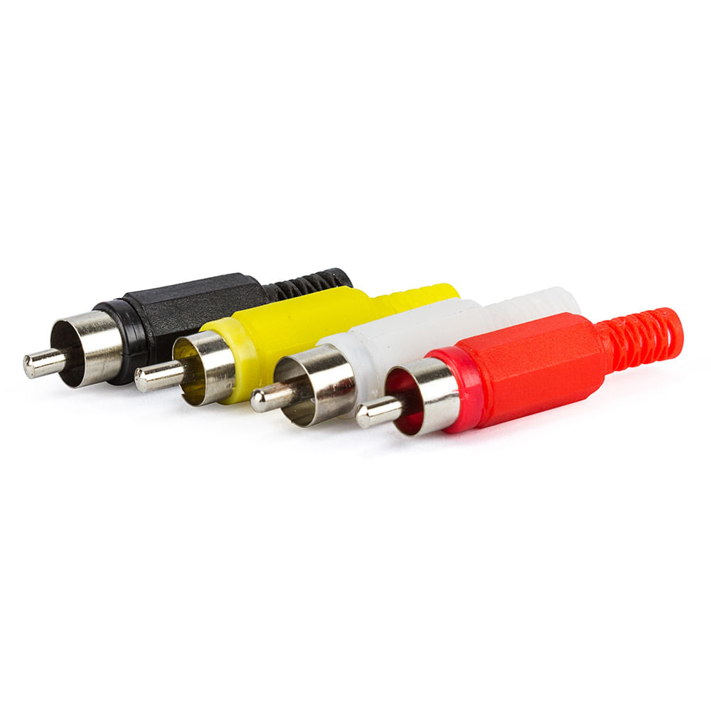 Plug RCA - Preto - Imagem 2
