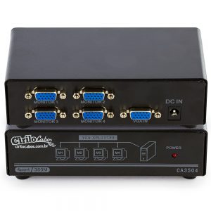 Vídeo Splitter 1x4 - Distribuidor de Sinal VGA