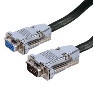 Extensão VGA Blindado Pontas Metálicas - 20 Metros