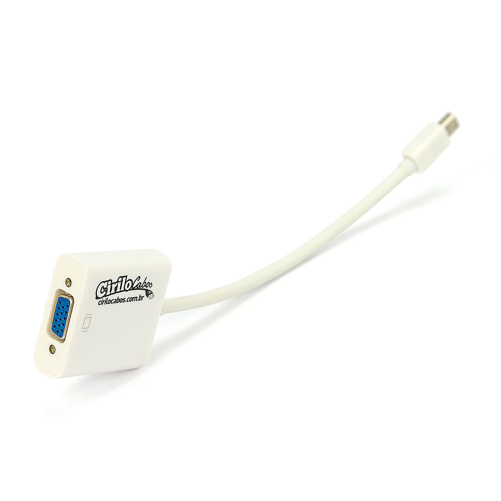 Adaptador Mini DisplayPort para VGA - Branco - Imagem 2
