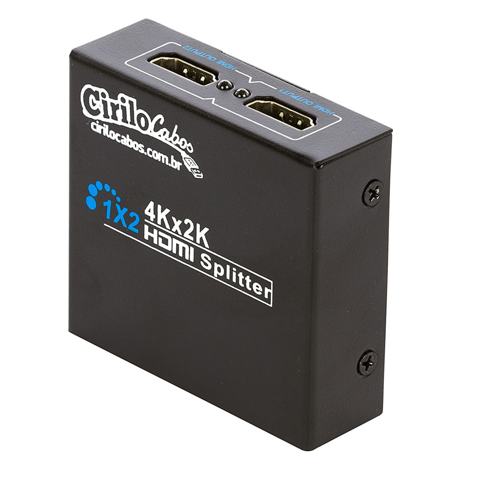 Splitter HDMI 1x2 4k 1 Entrada e 2 Saídas - Imagem 3