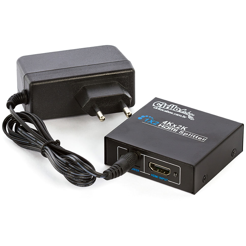 Splitter HDMI 1x2 4k 1 Entrada e 2 Saídas - Imagem 4