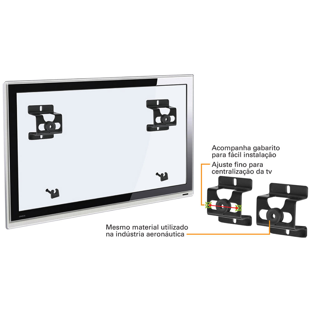 Suporte Fixo para TV de 14” até 100” Infinit