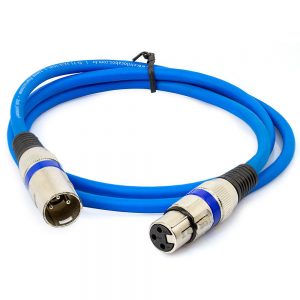 Cabo Canon Macho X Fêmea Balanceado Azul - 45 Metros