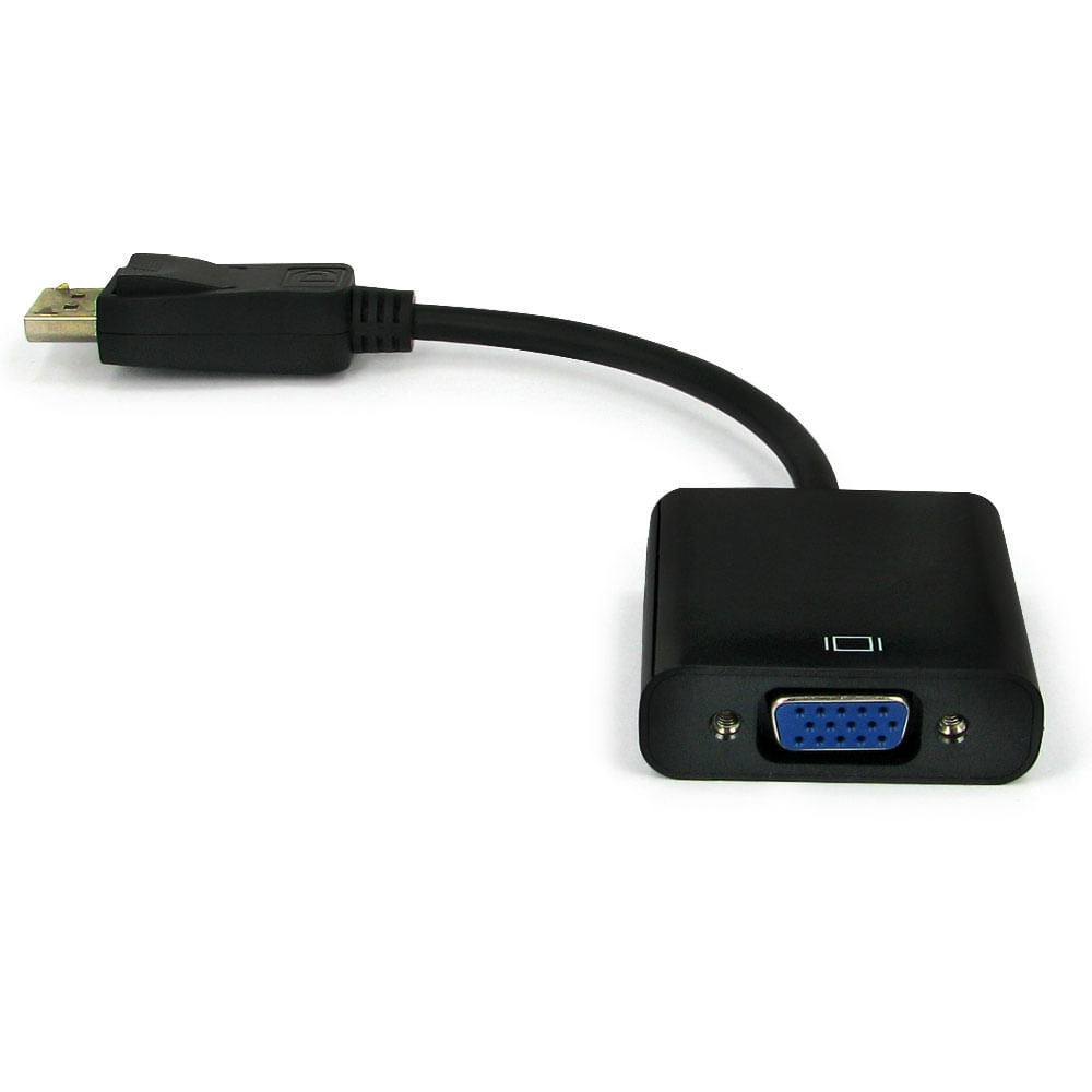 Cabo Adaptador Displayport para VGA - Preto - Imagem 2