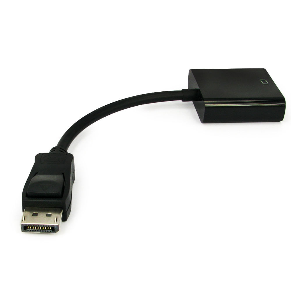 Cabo Adaptador Displayport para VGA - Preto