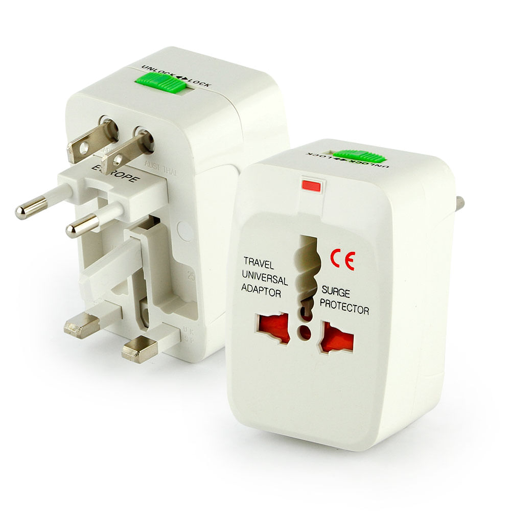 Adaptador Universal de Tomadas - 150 Países
