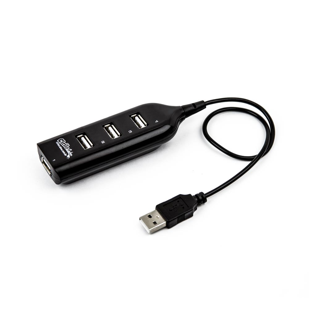 HUB USB 4 Portas - Preto - Imagem 3