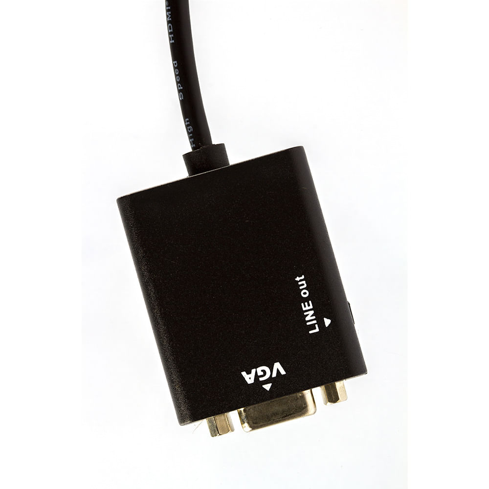 Cabo Adaptador Micro HDMI para VGA - Cirilo Cabos - Imagem 3