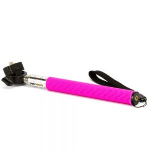 Suporte para Selfie Monopod Iphone Galaxy Z07-1 - Rosa