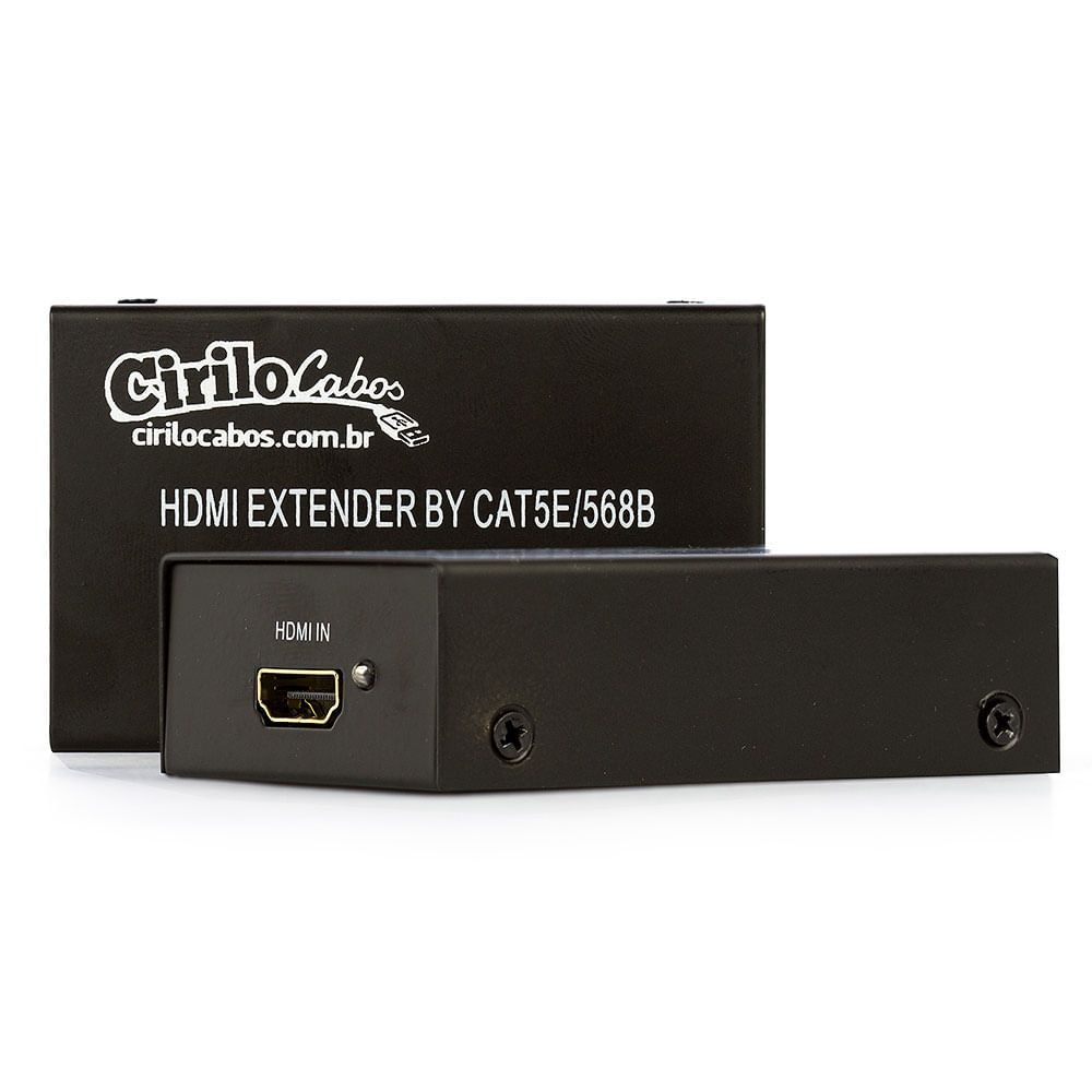 Extensor HDMI 60 Metros - Cat6 - 3D, 1080P - Imagem 4