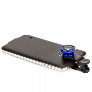 Pau Selfie Bastão Monopod Z07-5 + 3 Lentes Universal - Azul