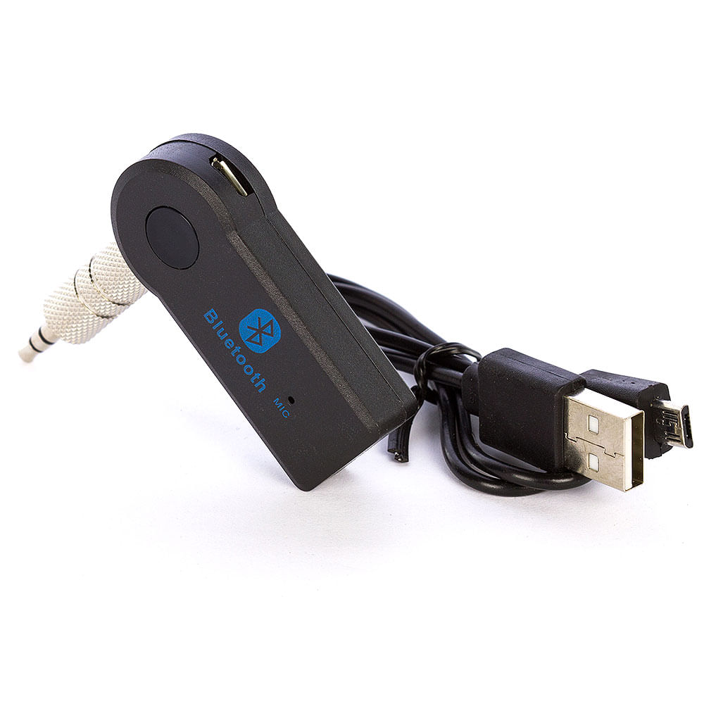 Bluetooth USB para P2, Entrada Auxiliar, Som de Carro - Imagem 3