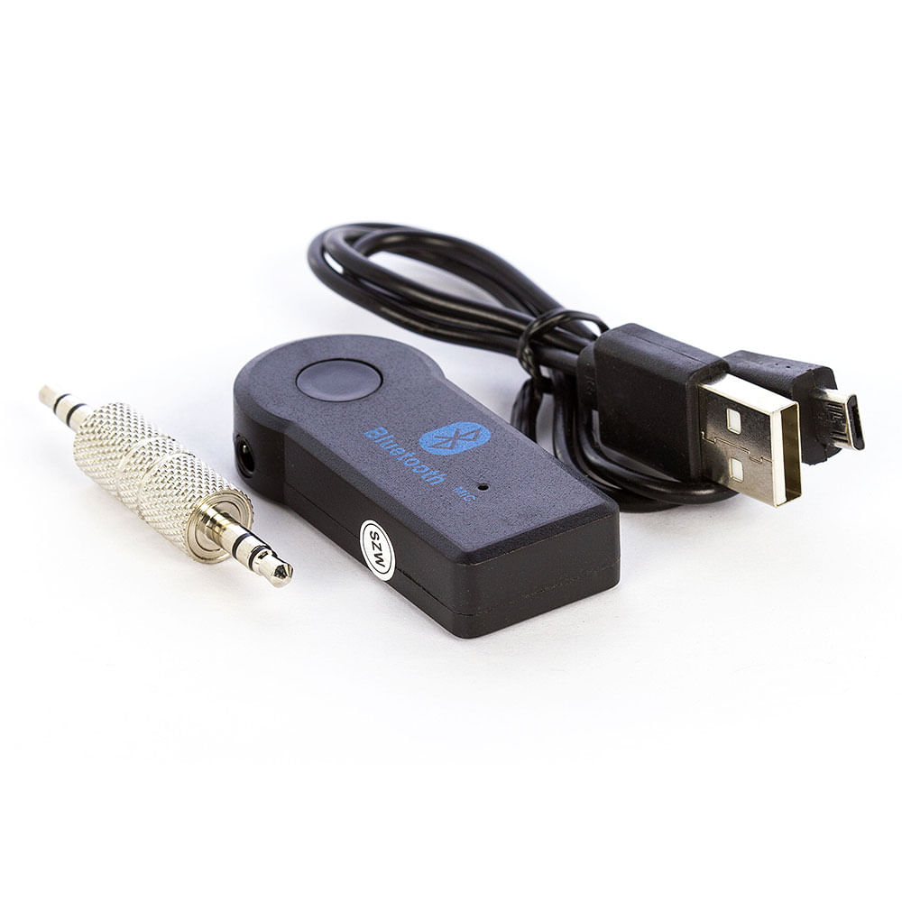 Bluetooth USB para P2, Entrada Auxiliar, Som de Carro - Imagem 4