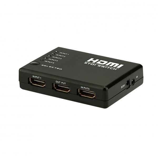 Switch 5x1 HDMI FULL HD 1080p 3D