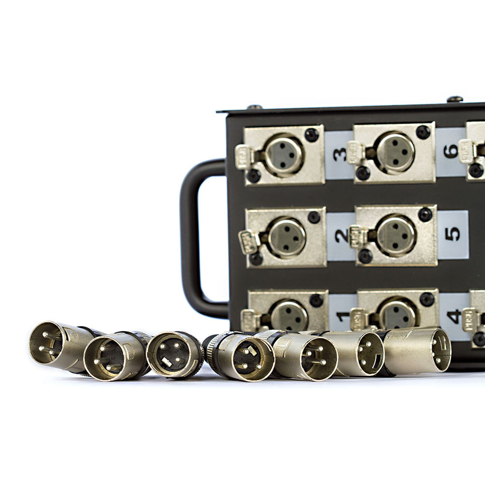 Medusa 8 Vias Montada Conectores Cirilo Cabos - 40 Metros - Imagem 3