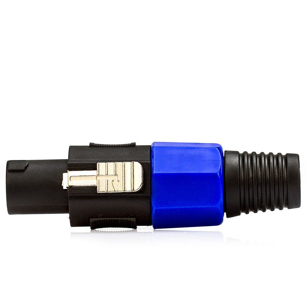 Plug Speakon 4 Vias Macho com Trava - Imagem 3