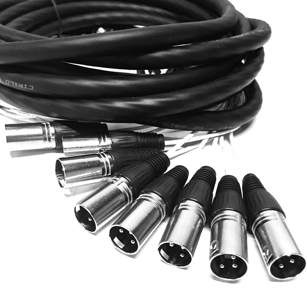 Multicabos XLR 8 Vias Cirilo Cabos - 45 Metros - Imagem 4