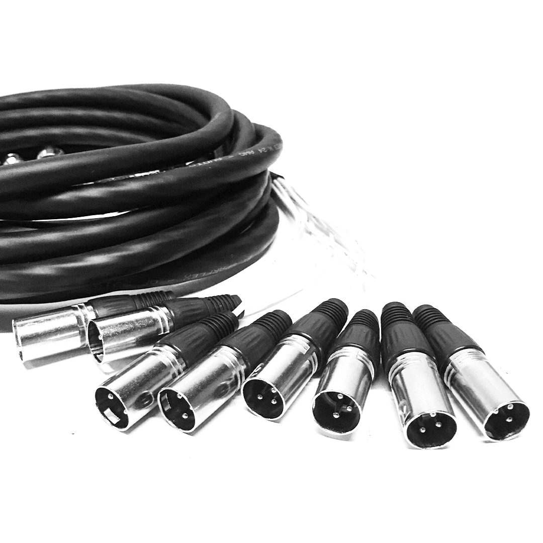 Multicabos XLR 8 Vias Cirilo Cabos - 45 Metros - Imagem 2