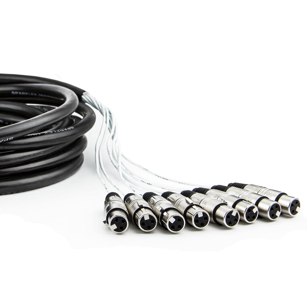 Multicabos XLR 8 Vias Santo Angelo - 15 Metros - Imagem 3