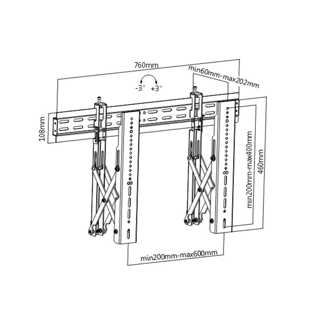 Suporte para Video Wall - Imagem 2
