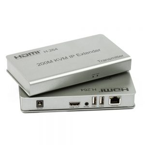 Extensor HDMI - KVM 200 Metros Cabo de Rede via IP