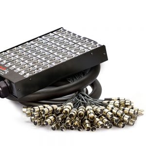 Medusa 48 Vias com Conectores XLR Neutrik - 60 Metros