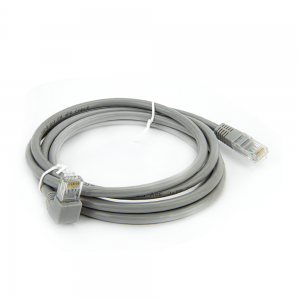 Cabo de Rede Cat5e Plug de 90º Graus para Baixo - 3 Metros
