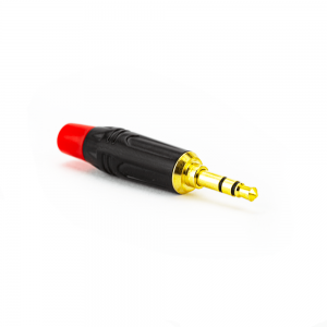 Conector RCA Fêmea Cirilo Cabos 6mm - Vermelho