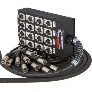 Medusa 16 Vias com Conectores XLR Neutrik - 20 Metros