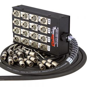 Medusa 16 Vias Montada Conectores Cirilo Cabos -
 35 Metros