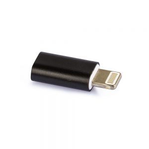 Adaptador Micro USB para iPhone - Preto