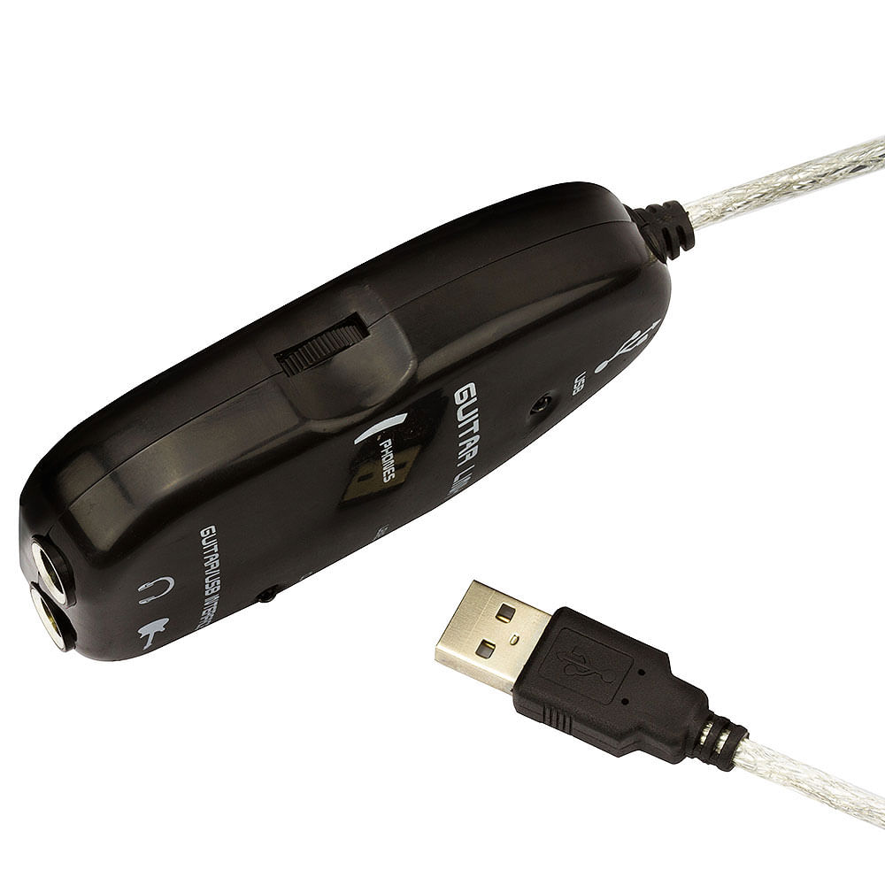 Adaptador USB Guitar Link Cable