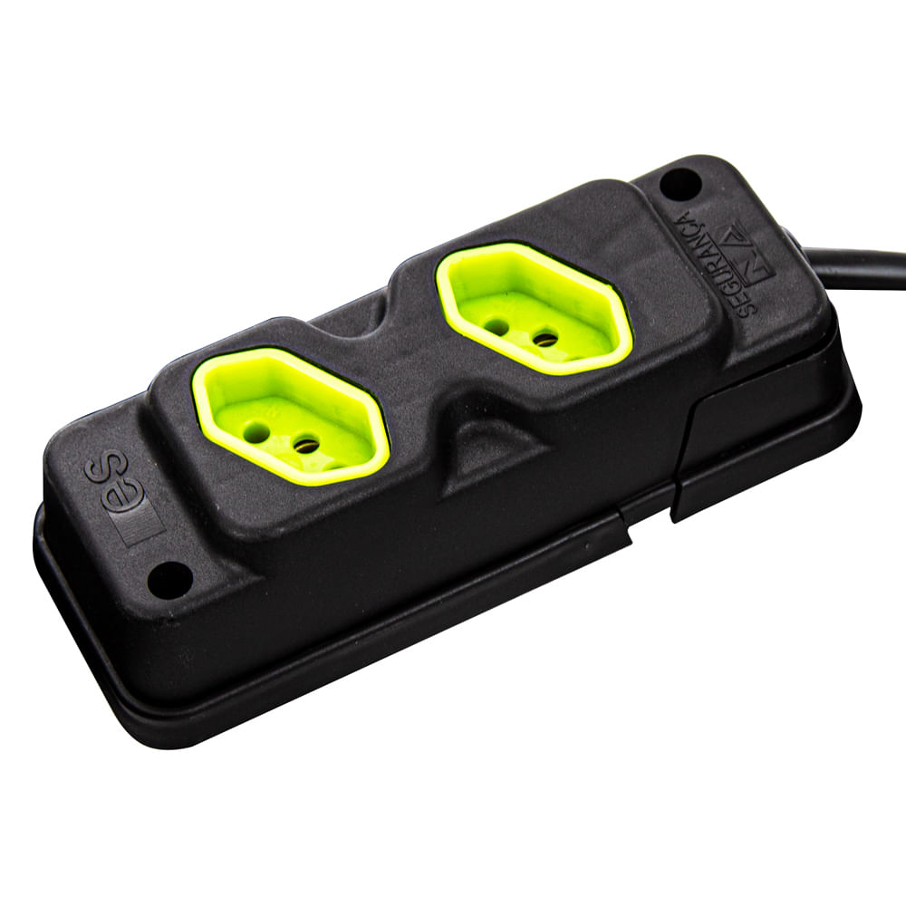 Extensão Cabo PP 3X2,50 de 2 Tomadas 10A - 35 Metros - Imagem 3